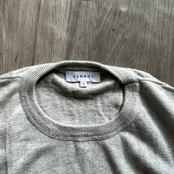 Venroy cotton cashmere blend sweater - Picture 3 of 7